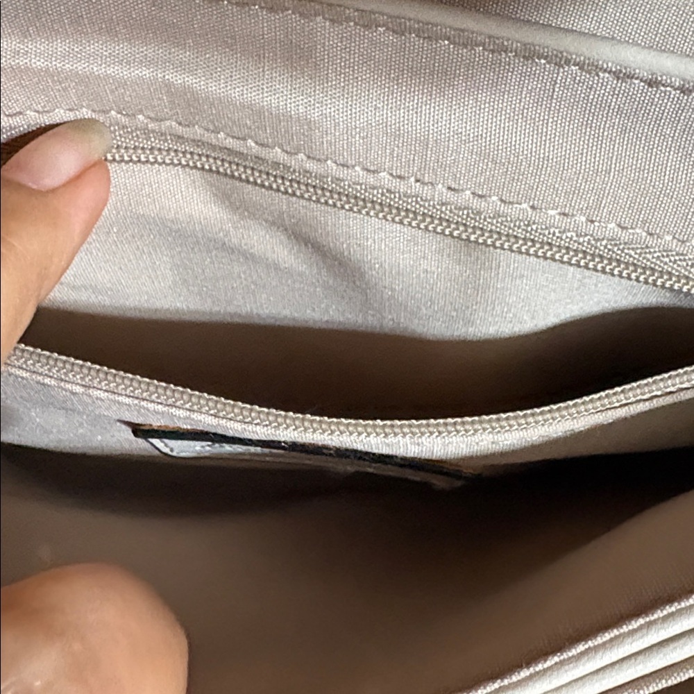 Sam Edelman Cream Quilted Crossbody Bag - Picture 4 of 14